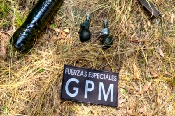 Ezeiza: hallan granadas y bombas molotov para detonar un gasoducto