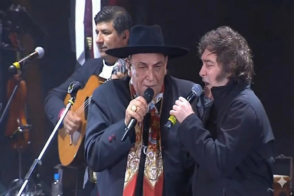 El Chaqueño contó por qué invitó cantar a Javier Milei