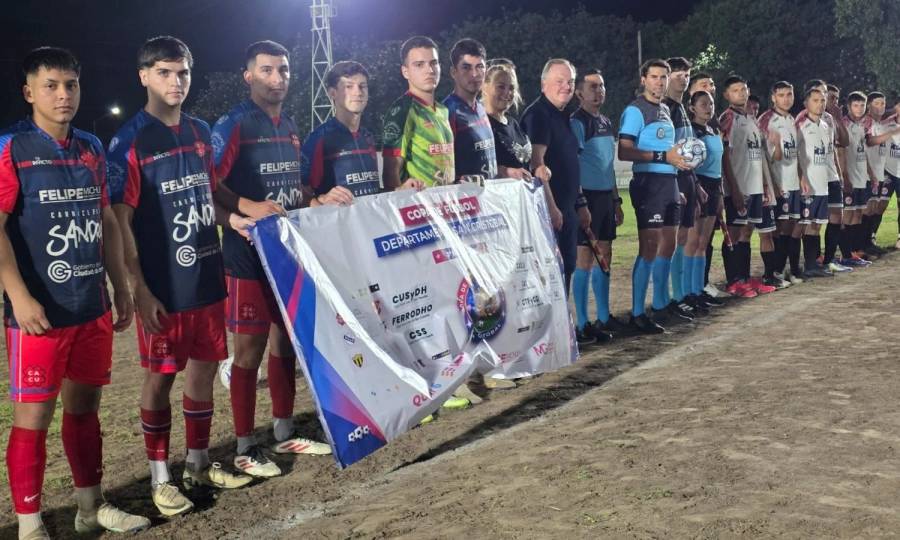 Se jugó el partido inaugural de la 3° edición de la Copa “Departamento San Cristóbal”
