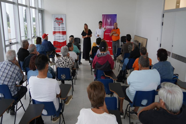 Cudaio: Provincia fortifica el trabajo con pacientes y equipos de salud en el Hospital Jaime Ferré