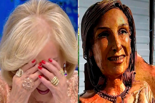 Mirtha Legrand se volvió a quejar por su estatua en Villa Cañás