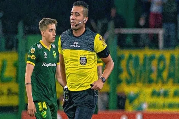Luis Lobo Medina será el árbitro en Unión vs Aldosivi