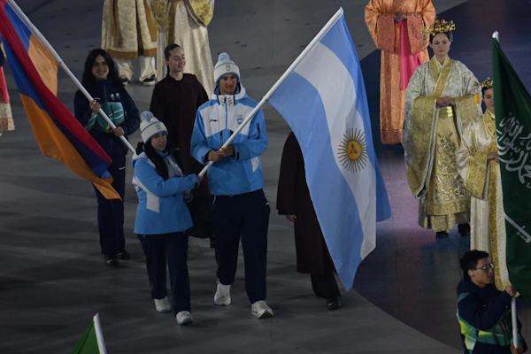 Juegos Olímpicos de Invierno: los abanderados argentinos del Clausura