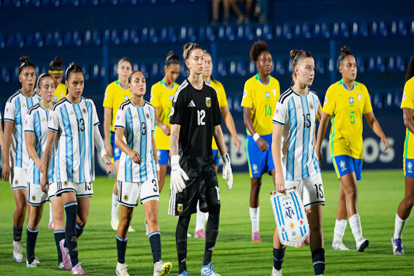 Sudamericano femenino Sub 20: Argentina cayó 4-0 ante Brasil