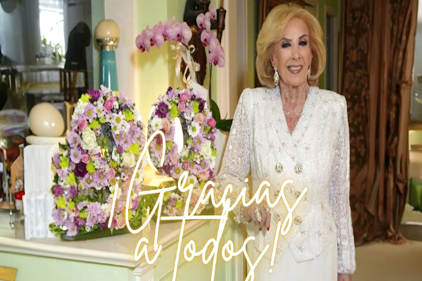 El conmovedor mensaje de Mirtha Legrand tras su cumpleaños 99