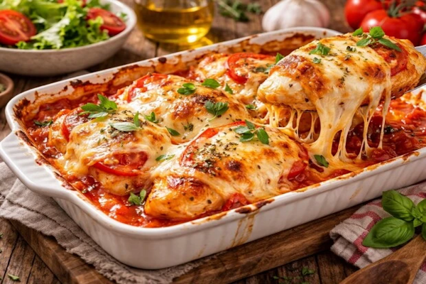 Pollo a la portuguesa al horno 