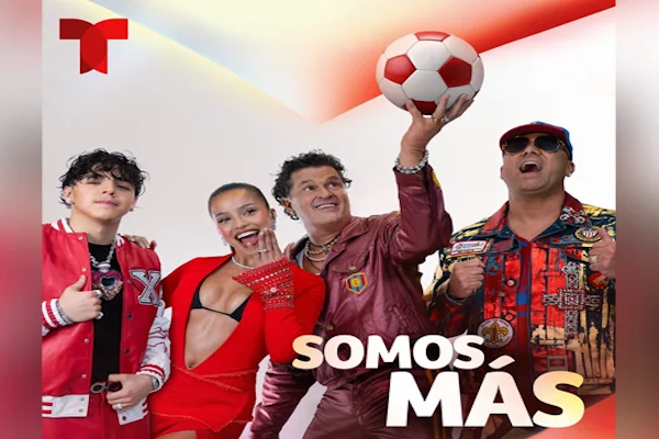Carlos Vives, Emilia, Wisin y Xavi lanzan el tema del Mundial 2026