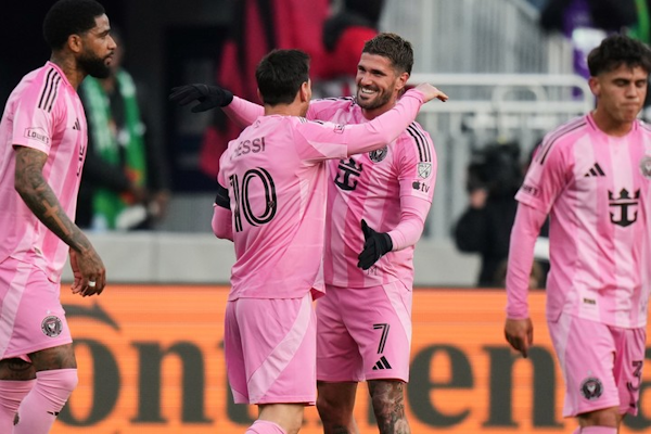 Inter Miami ganó con goles de De Paul y Messi