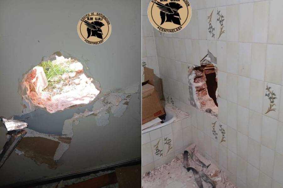 Millonario robo a un estudio contable: hicieron un boquete en la pared