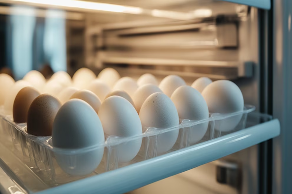 Error al almacenar los huevos con riesgo de intoxicación