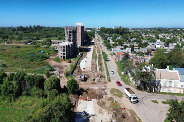 Los vecinos ya disfrutan el mejoramiento urbano en avenidas claves