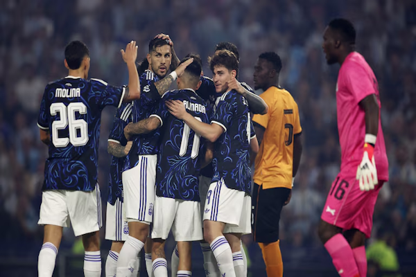  Amistoso internacional: La Selección Argentina goleó a Zambia en su último amistoso en el país