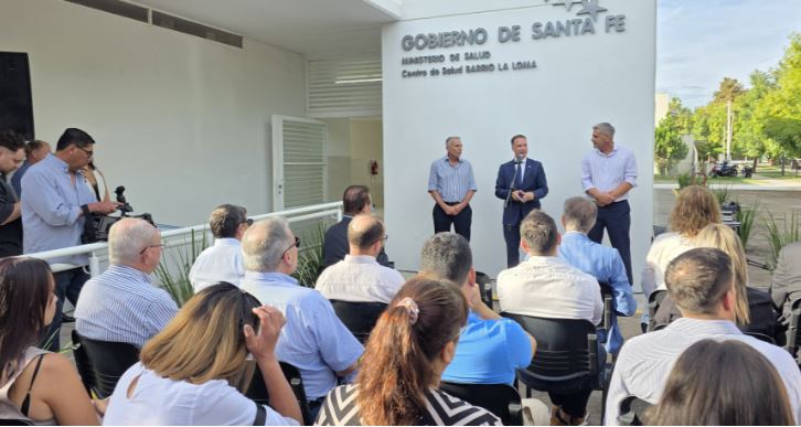 El Gobierno provincial inauguró la reconstrucción integral del Centro de Salud de barrio La Loma