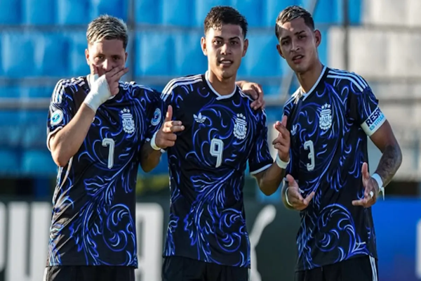Sudamericano Sub 17: Argentina venció 4-1 a Perú en su debut