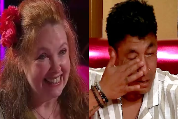Andrea del Boca hizo llorar a Brian Sarmiento en su noche romántica 