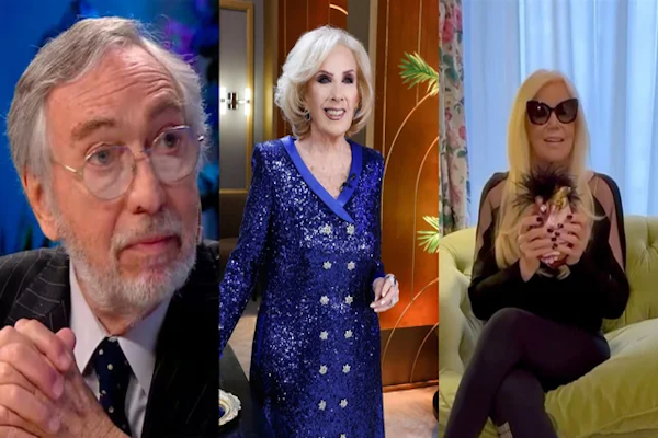 Mirtha Legrand y Susana Giménez despidieron a Luis Brandoni