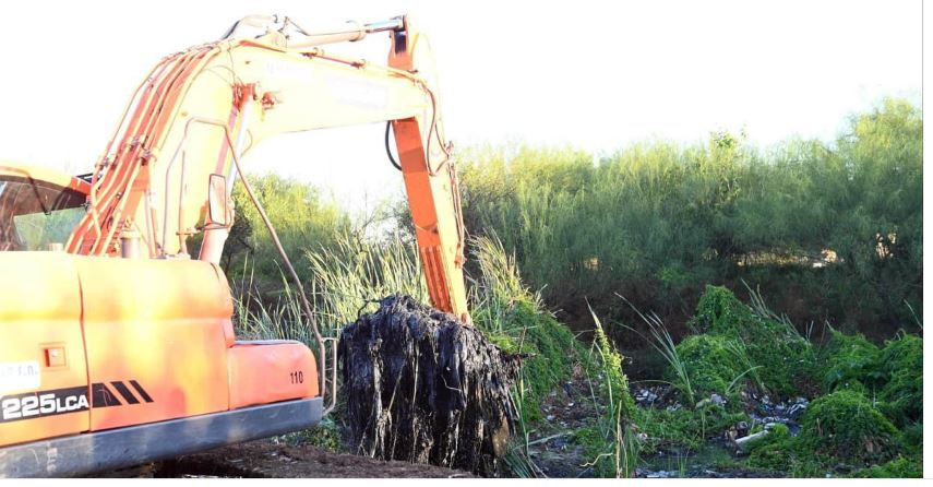 Prevención hídrica: en un año de abundantes precipitaciones, Provincia y Municipalidad ya limpiaron 155 kilómetros de canales