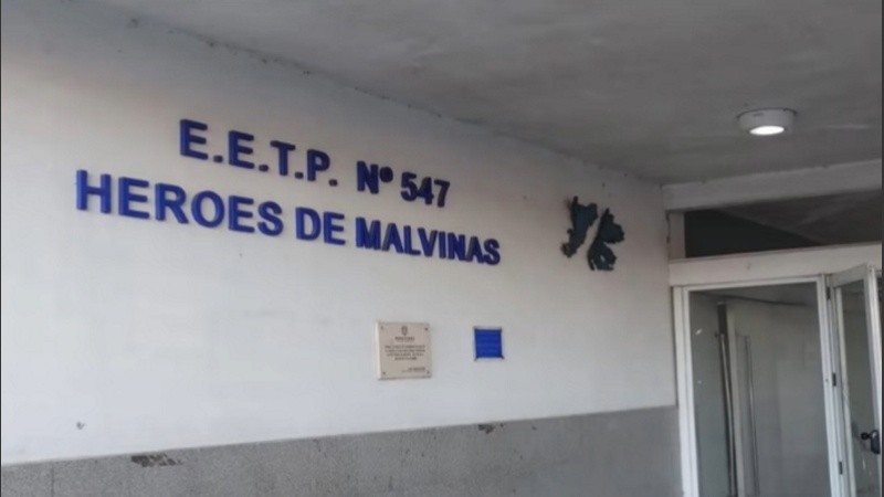 La escuela técnica Héroes de Malvinas fue robada dos veces este fin de semana