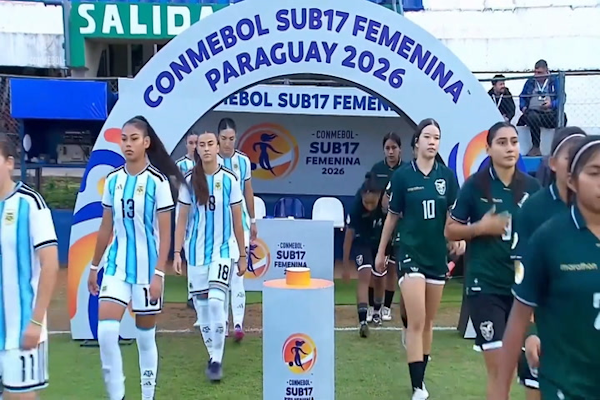 Sudamericano femenino Sub 17: argentina derrotó a Bolivia
