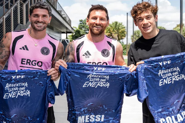 Franco Colapinto cumplió su sueño y conoció a Lionel Messi 