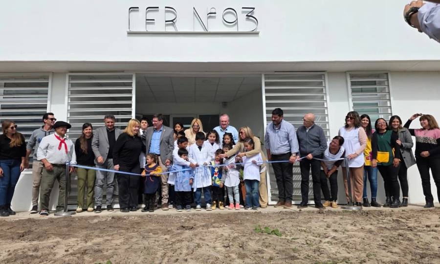 Inauguraron el nuevo edificio del CER Número 93 
