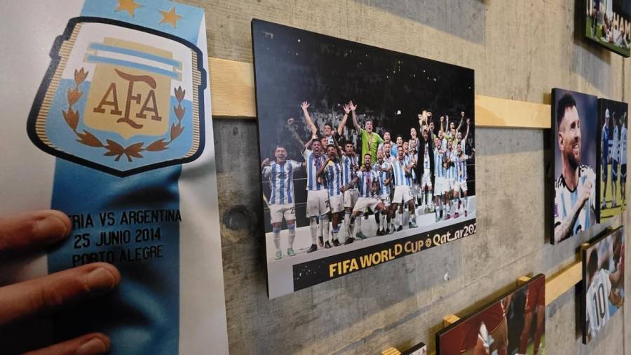 Messi, protagonista de una muestra en el Museo del Deporte Santafesino