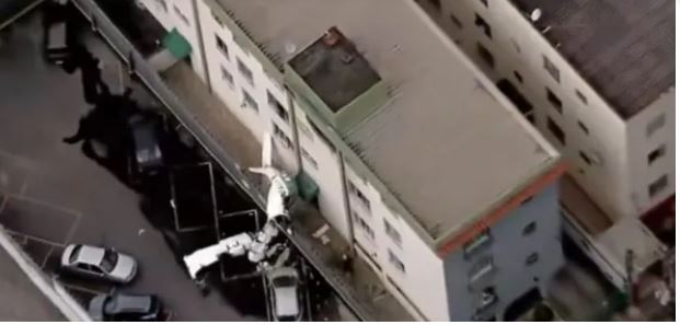 Ya son tres los muertos de la avioneta que se estrelló contra un edificio en Brasil
