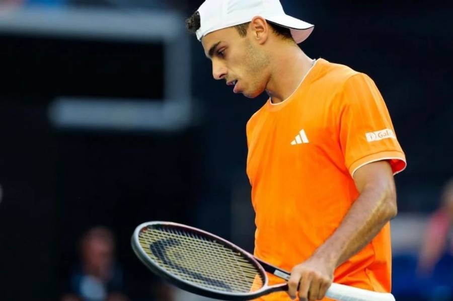 Cerúndolo no pudo sostenerse y perdió ante Musetti en el Masters 1000 de Roma