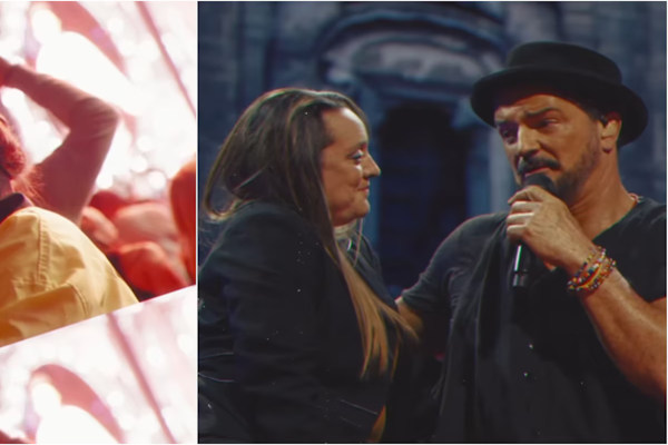 La guardia de seguridad que emocionó a Ricardo Arjona