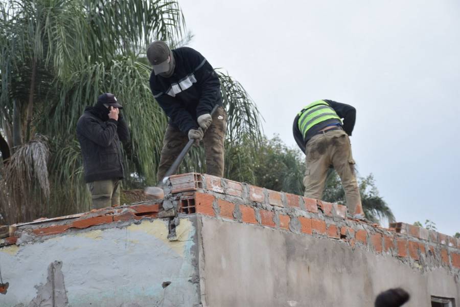 La gestión de Pullaro ya derribó 118 búnkeres narco