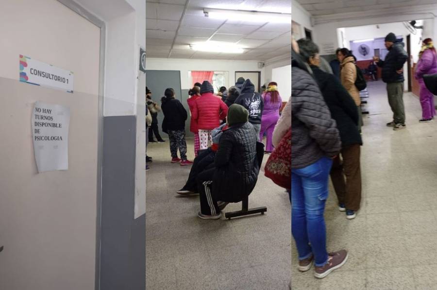 Pasaron la noche a la intemperie para pedir un turno médico