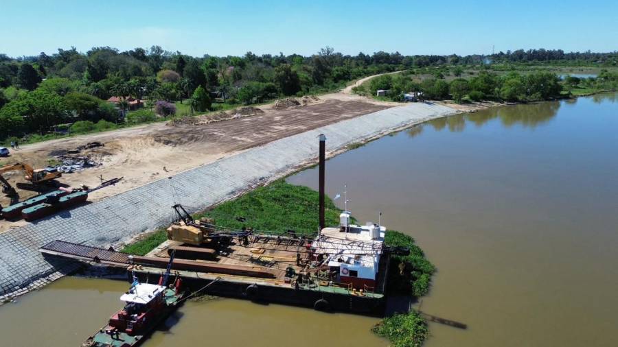 Una obra hídrica clave en Santa Fe: el Gobierno Provincial encara la última etapa del Terraplén Garello