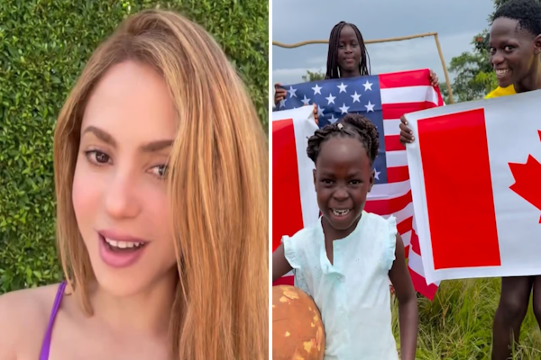 Mundial 2026: Shakira invitó a un grupo de niños ugandeses para bailar 