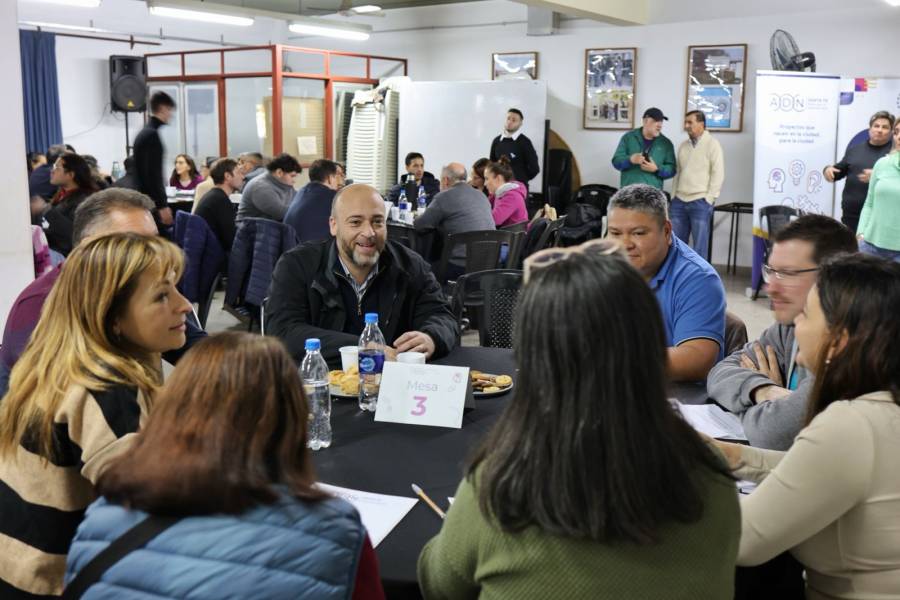 “Queremos que los vecinos sean protagonistas”, dijo Checho Basile 