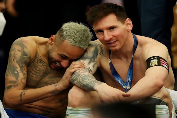 Neymar recordó la charla con Messi en las escaleras del Maracaná