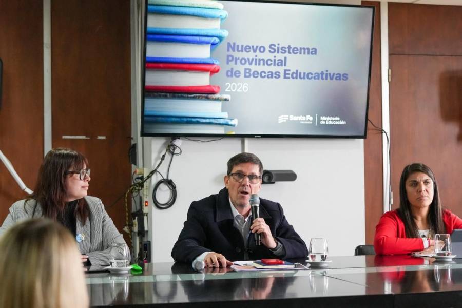 Educación presentó el Sistema Provincial de Becas