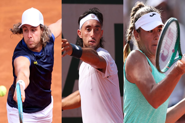 Tres victorias argentinas en el inicio de Roland Garros