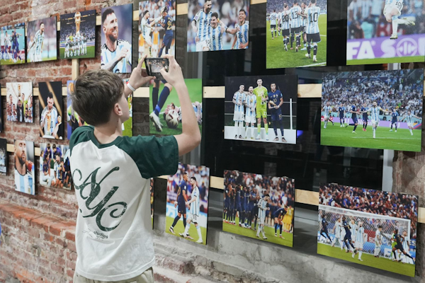 Provincia acerca la historia de Messi a la ciudad de Santa Fe 