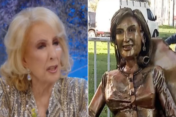 Mirtha Legrand recordó con enojó la estatua que le hicieron en Villa Cañás