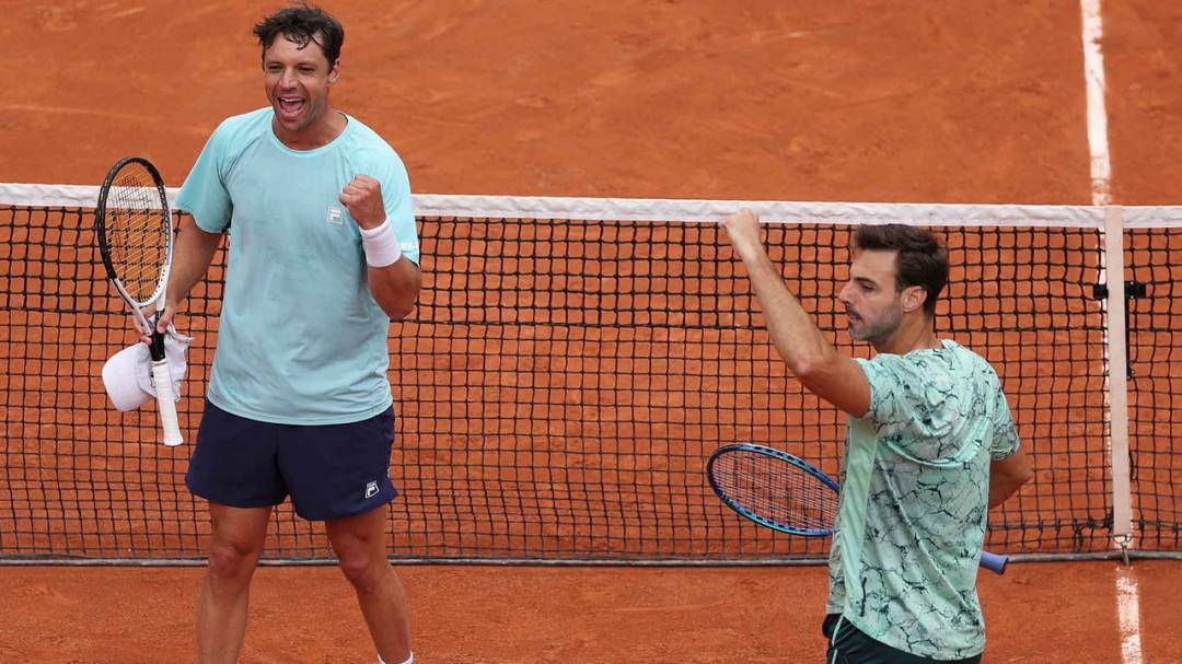 Zeballos se quedó con el título en el dobles de Roland Garros y agiganta su leyenda