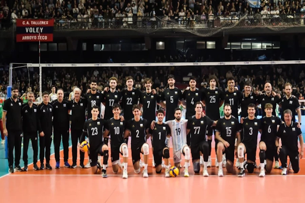 Brasil: la Selección Argentina con lista confirmada para la VNL