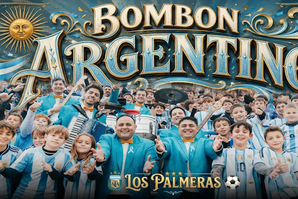 Los Palmeras presentaron su tema del Mundial 
