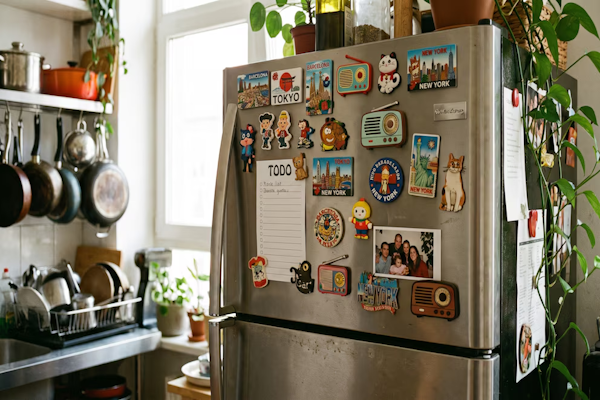 Los riesgos de colocar imanes en tu refrigerador