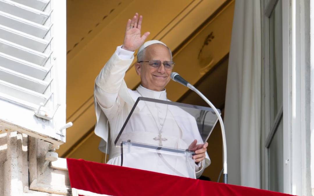 El Papa León XIV advirtió que “bajo el azote de la guerra Cristo es esperanza