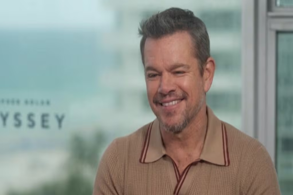 Matt Damon habló de su admiración por Lionel Messi