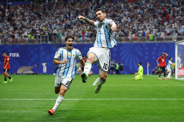 El histórico partido de Messi para revertir el partido ante Egipto