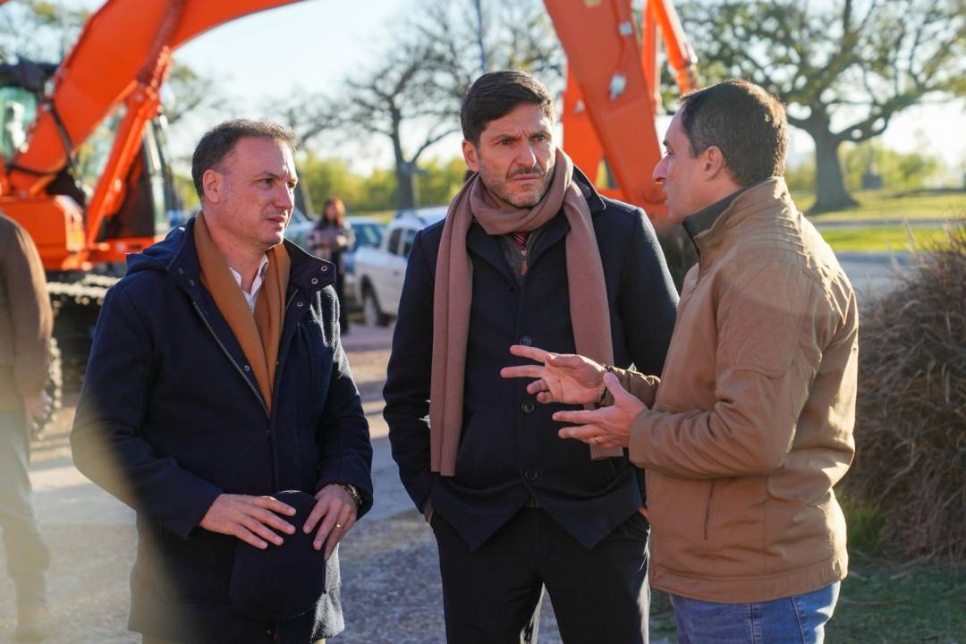 Después de 30 años Provincia incorporó maquinaria para la prevención del riesgo hídrico