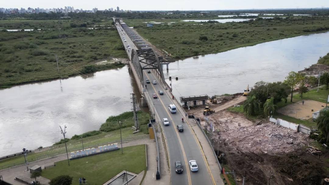 Confirman que habrá cortes de tránsito en el Carretero por la obra del nuevo puente 