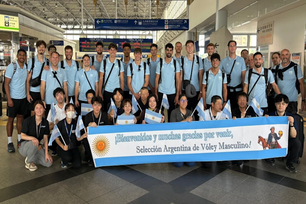 VNL tercer weekend: La Selección Argentina llegó a Japón