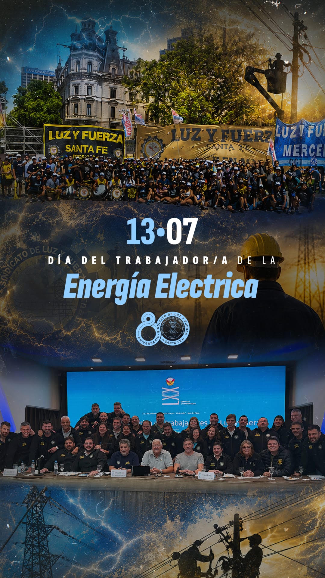 Se celebra este lunes el Día del Trabajor de la Elecctricidad